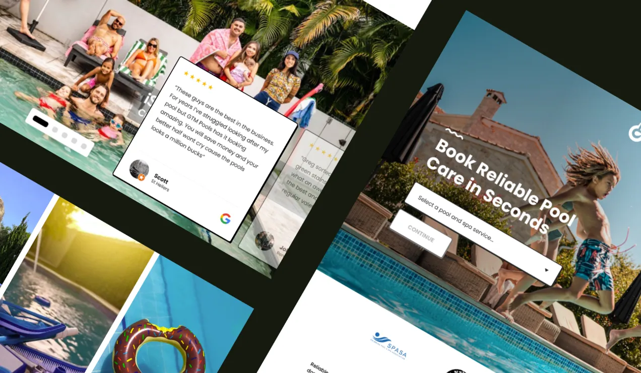 GTM Pools website
