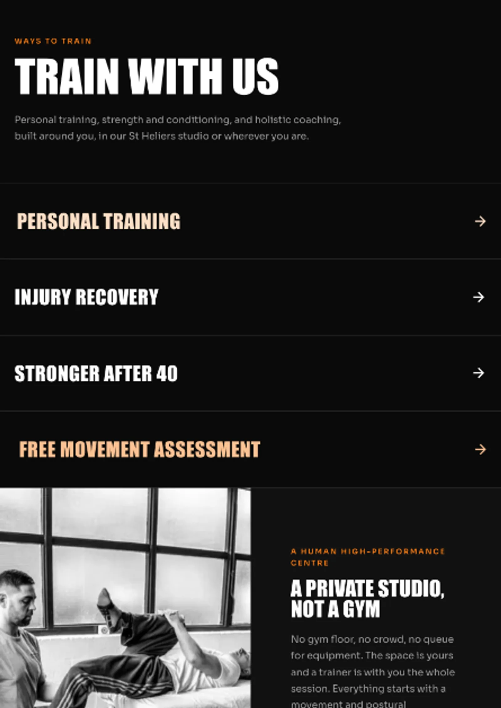 Raw Ener-Chi website, on desktop