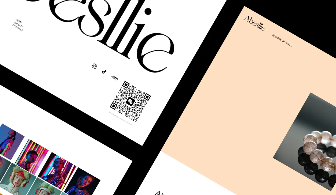 Abesllie website
